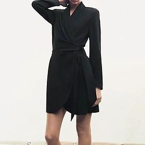 NWT Zara | Blazer Wrap Mini Dress